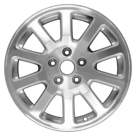 Alygb012u10u1 Cci For Buick Rendezvous 05-07 Alloy Factory Wheel 10 I-spoke Machined W Silver