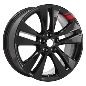Alygc027u45 Cci For Chevy Cruze 11-14 Alloy Factory Wheel Double 5-spoke Black W Red Accents