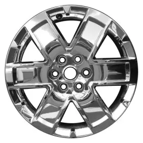 Alygc028x86n Cci For Gmc Acadia 11-16 6 I-spoke Chrome 20x7.5 Alloy Factory Wheel Replica