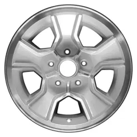 Alyge033u10 Cci For Chevy Monte Carlo 86-88 Alloy Factory Wheel 5-spoke Silver 15x7