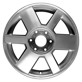 Alygj084u35u1 Cci For Gmc Envoy 04-07 Alloy Factory Wheel 6 Alternating-spoke Medium Gray 17x7