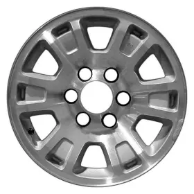 Alygk062u20 Cci For Gmc Sierra 1500 05-08 Alloy Factory Wheel 6 I-spoke Silver 17x7.5