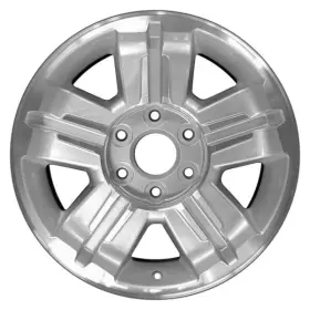 Alygo077u15u1 Cci For Chevy Silverado 1500 07-13 Alloy Factory Wheel 5-spoke Light Silver Metallic