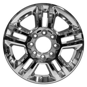 Alygr021u85n Cci For Chevy Silverado 2500 Hd 15-17 Alloy Factory Wheel Double 5-spoke Chrome