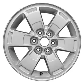 Alygr022u20 Cci For Chevy Colorado 15-17 Alloy Factory Wheel 6 I-spoke Light Silver Metallic