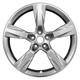 Alygt033u77 Cci For Chevy Camaro 16-17 Alloy Factory Wheel 5-spoke Light Hyper Silver 20x9.5