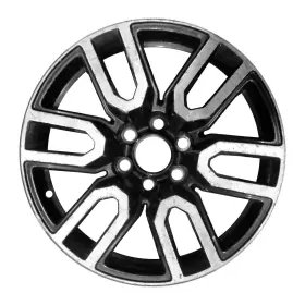 Alygt075u46n Cci For Chevy Silverado 1500 19-20 Alloy Factory Wheel 6 Double-spoke Machined &