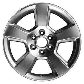 Alygt091u20 Cci For Chevy Silverado 1500 14-18 Alloy Factory Wheel 5-spoke Silver 20x9