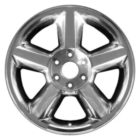 Alygu015a80 Cci For Chevy Silverado 1500 07-13 Alloy Factory Wheel 5-spoke Polished 20x8.5