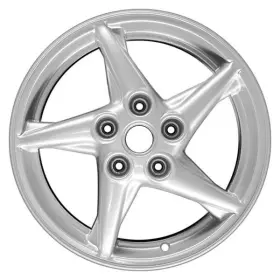 Alygv027u20 Cci For Pontiac Grand Prix 99-03 Alloy Factory Wheel 5 Spiral-spoke Silver 16x6.5
