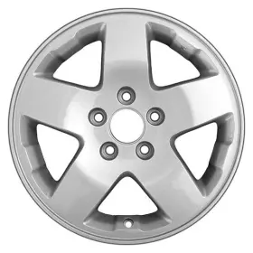 Alyhq023u20 Cci For Honda Element 03-06 5-spoke Silver 16x6.5 Alloy Factory Wheel Remanufactured