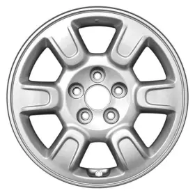 Alyhq085u20 Cci For Honda Ridgeline 06-08 Alloy Factory Wheel 6-spoke Silver 17x7.5