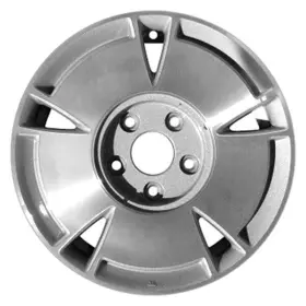 Alyhr012a10 Cci For Honda Civic 08-12 Alloy Factory Wheel 5-slot Machined And Silver 15x6