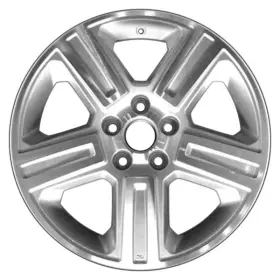 Alyhr055u10 Cci For Honda Ridgeline 09-14 Alloy Factory Wheel 5-spoke Machined And Silver 18x7.5