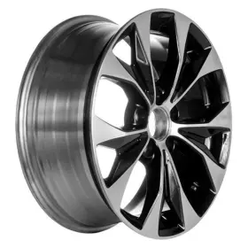 Alyhs012u45 Cci For Honda Civic 12-13 Alloy Factory Wheel 5 V-spoke Machined And Black 17x7