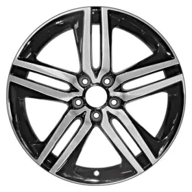 Alyhs089u45 Cci For Honda Accord 16-17 Alloy Factory Wheel Double 5-spoke Slow Machined And Black