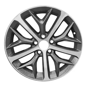 Alyht095u30 Cci 10-spoke Machined Dark Charcoal 18x8 Alloy Factory Wheel Remanufactured