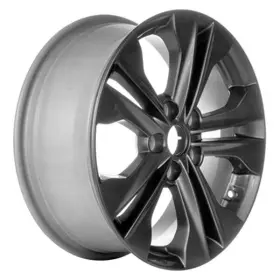Alyhx062u35 Cci For Hyundai Santa Fe Sport 13-16 Alloy Factory Wheel 5 V-spoke Medium Charcoal
