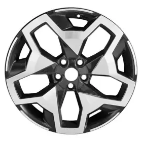Alyia022u45 Cci 5 Split-spoke Gloss Black W Machined Face 20 Alloy Factory Wheelx7.5
