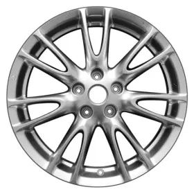 Alyin057u78 Cci For Infiniti G35 07-08 Alloy Factory Wheel 7 V-spoke Hyper Silver 18x8.5