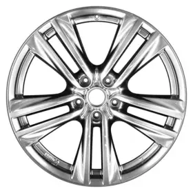 Alyin072u78 Cci For Infiniti M35 08-10 Alloy Factory Wheel Double 5-spoke Hyper Silver 19x8.5