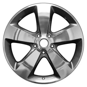 Alyjf025u90 Cci For Jeep Grand Cherokee 14-16 Alloy Factory Wheel 5-spoke Polished And Medium