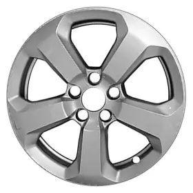 Alyjf067u20 Cci For Jeep Compass 17-18 Alloy Factory Wheel 5-spoke Sparkle Silver 17x7
