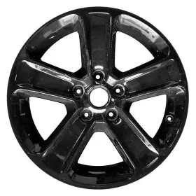 Alyjg038u45 Cci For Jeep Wrangler 21 5-spoke Black 18x7.5 Alloy Factory Wheel Remanufactured
