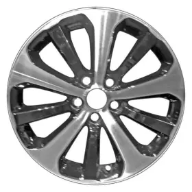 Alykk029u45 Cci For Kia Sorento 16-17 Alloy Factory Wheel 10 Alternating-spoke Black W Machined