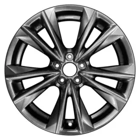 Alylg056u79 Cci For Lexus Es350 19 Alloy Factory Wheel 5 V-spoke Deep Black Smoked Hyper Silver