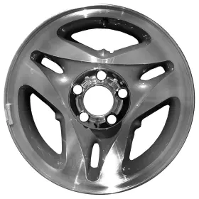 Alymb067u10u1 Cci For Mazda B2300 01-10 Alloy Factory Wheel 6-slot Medium Charcoal 16x7