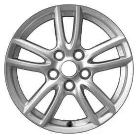 Alymc072u20 Cci For Mazda Mx-5 11-13 Alloy Factory Wheel Double 5-spoke Silver 16x6.5