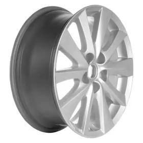 Alymc093u20 Cci For Mazda Cx-5 13-15 Alloy Factory Wheel 10 Turbine-spoke Sparkle Silver 17x7