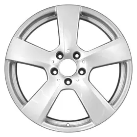 Alymd037u20 Cci For Mercedes-benz E350 10-13 Alloy Factory Wheel 5-spoke Silver 18x8.5