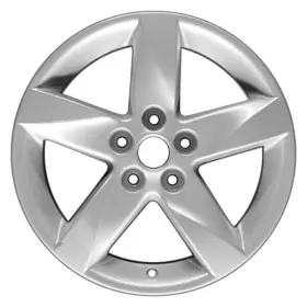 Alymk026u20 Cci For Mitsubishi Eclipse 06-09 Alloy Factory Wheel 5-spoke Silver 17x7.5