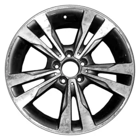 Alymo083u35u1 Cci For Mercedes-benz C300 15-17 Alloy Factory Wheel Double 5-spoke Medium Charcoal