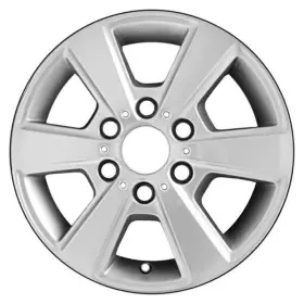 Alymt053u20 Cci For Mercedes-benz Sprinter 2500 19 Alloy Factory Wheel 6 I-spoke Silver 16x6.5