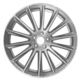 Alymv017u45 Cci 14-spoke Machined Gloss Black 20x10 Alloy Factory Wheel Remanufactured