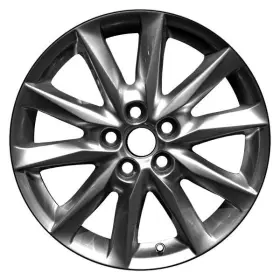Alymx029u79n Cci For Mazda 3 18 10-spoke Dark Smoked Hypersilver 18x7 Alloy Factory Wheel Replica
