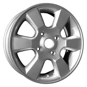 Alynk090u20 Cci For Nissan Versa 07-11 Alloy Factory Wheel 6 I-spoke Silver 15x5.5