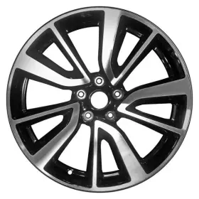 Alynn032u45n Cci For Nissan Rogue 17-20 Alloy Factory Wheel 5 V-spoke Machined And Black 19x7