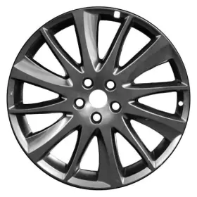 Alynn094u45 Cci For Nissan Murano 19-21 Alloy Factory Wheel 12-spoke Black Satin Clear 20x7.5