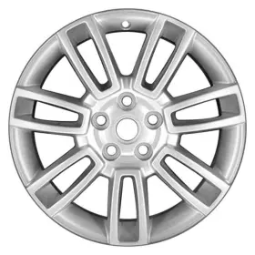 Alyro086u20 Cci For Land Rover Range 09-12 Alloy Factory Wheel 7 Double I-spoke Silver