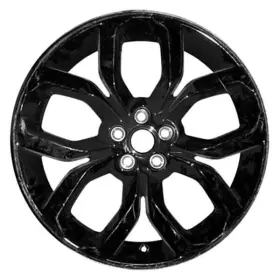 Alyrp064u45 Cci For Land Rover Range Evoque 15 Alloy Factory Wheel 5 V-spoke Gloss Black