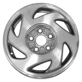 Alyto053u10 Cci For Toyota Sienna 99-03 Alloy Factory Wheel 6-slot Machined W Silver Vents