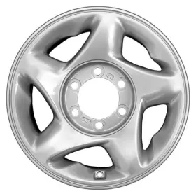 Alytp015u16 Cci For Toyota Tacoma 01-04 Alloy Factory Wheel 5 Turbine-spoke High Gloss Argent