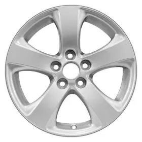 Alytu042u20 Cci For Toyota Rav4 13-15 Alloy Factory Wheel 5-spoke Bright Silver Metallic 17x7