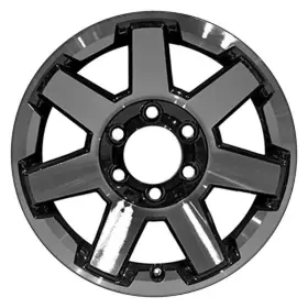 Alytu056u45 Cci For Toyota 4runner 14-18 Alloy Factory Wheel 7 I-spoke Black W Machined Face