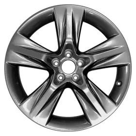 Alytu057u89n Cci For Toyota Highlander 14-17 Alloy Factory Wheel 5-spoke Cladded Platinum 19x7.5