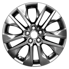 Alytv097u77n Cci For Toyota Corolla 19 Alloy Factory Wheel 5 V-spoke Light Smoked Hyper Silver